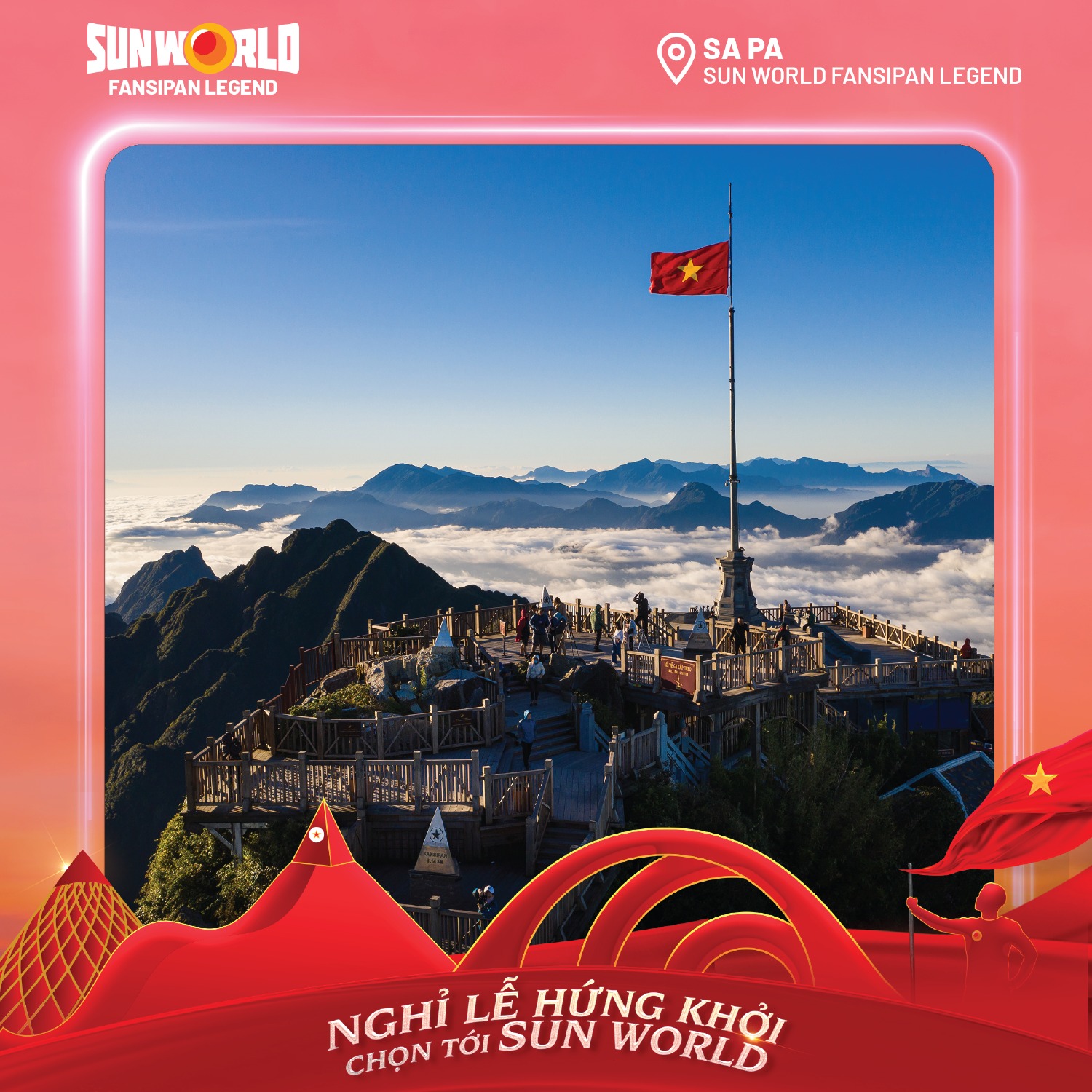 Nóc nhà Đông Dương Sun World Fanipan Legend Sapa